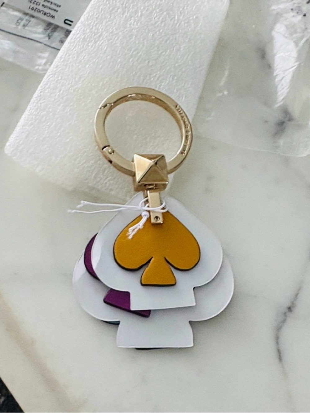 Kate Spade Seaside Stacked
Spade Keyfob Chain Keychain Bag
Charm - NWT - Picture 6 of 12